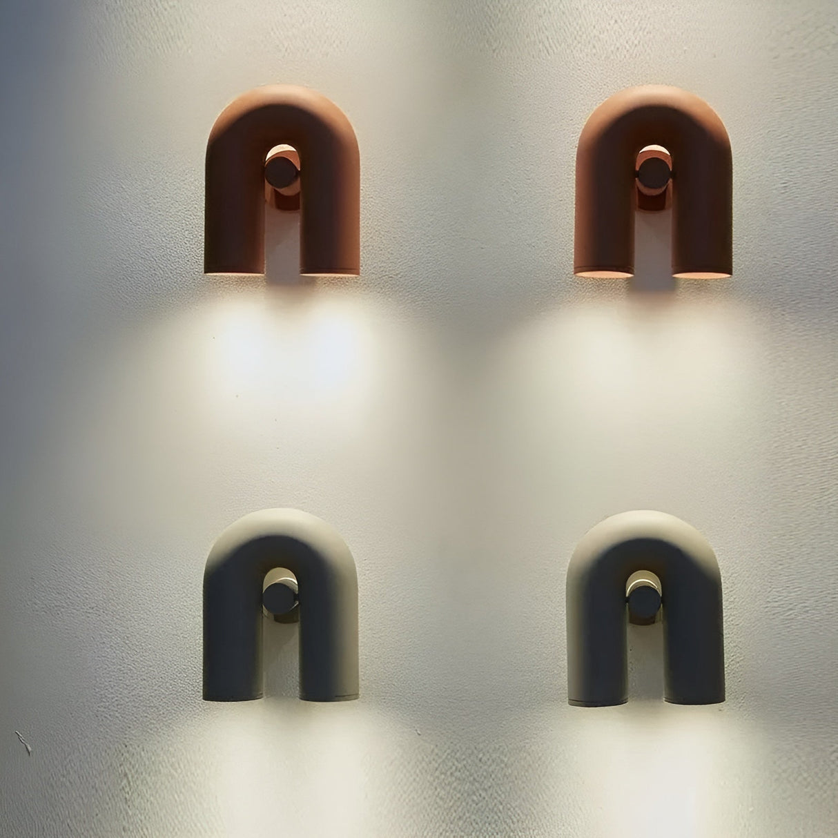 LuxeWave Light – Modern LED U-formad vägglampa Carvallo