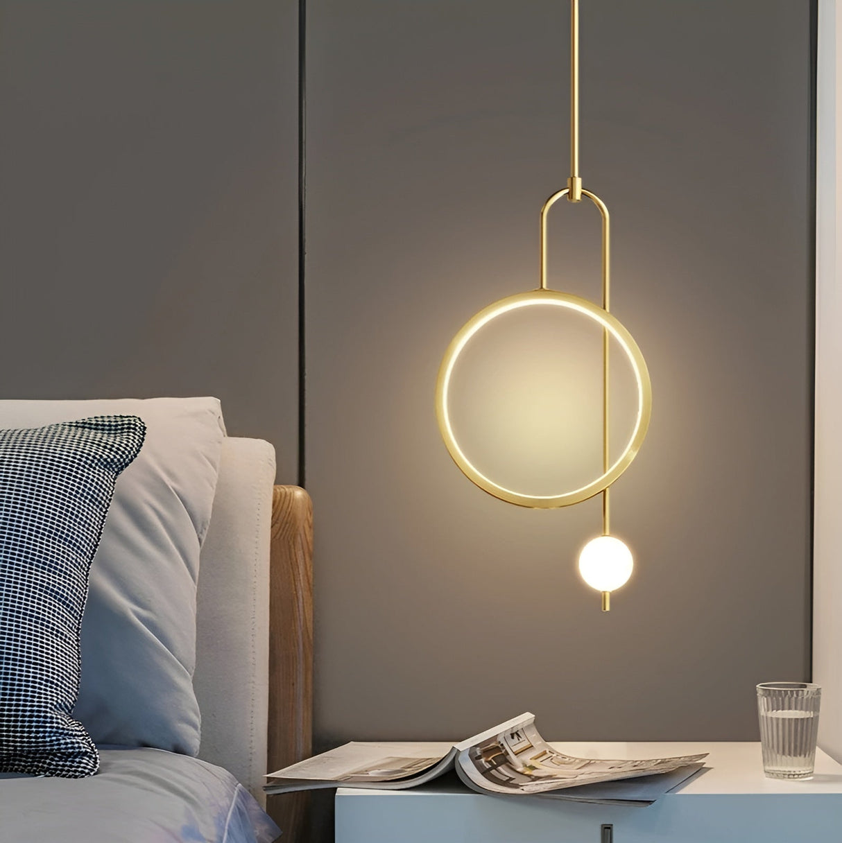 SereniRing Light - Modern LED Ring Taklampa Carvallo