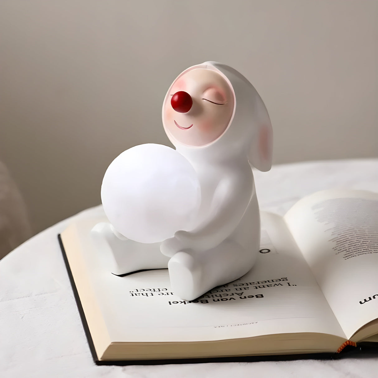 GlowRabbit Lampa – Förtrollande USB-bordslampa med uppladdning Carvallo