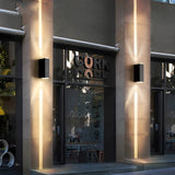 LED vägglampa i betongutseende – Väderbest belysning för inomhus- och utomhusbruk Carvallo