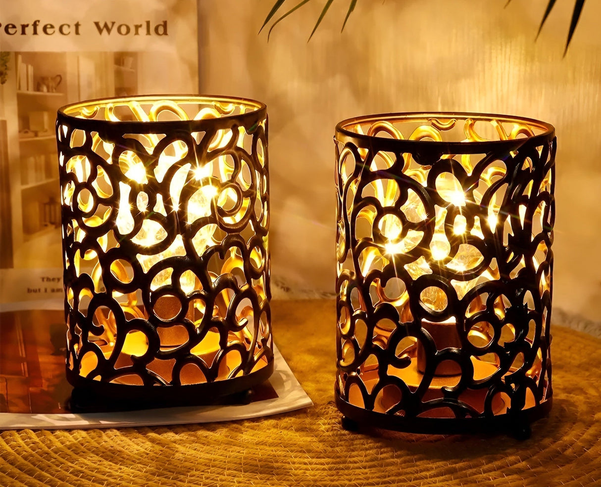 TwilightGlow Lampa - Modern Batteridriven Trådlös Lampa Carvallo