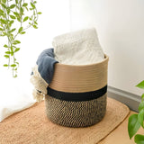 CottonCraft Korg - Fällbar Flätad Seilkorg Carvallo