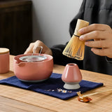 Matcha-set Keramik – Traditionellt tillbehör för japanska teceremonier Carvallo