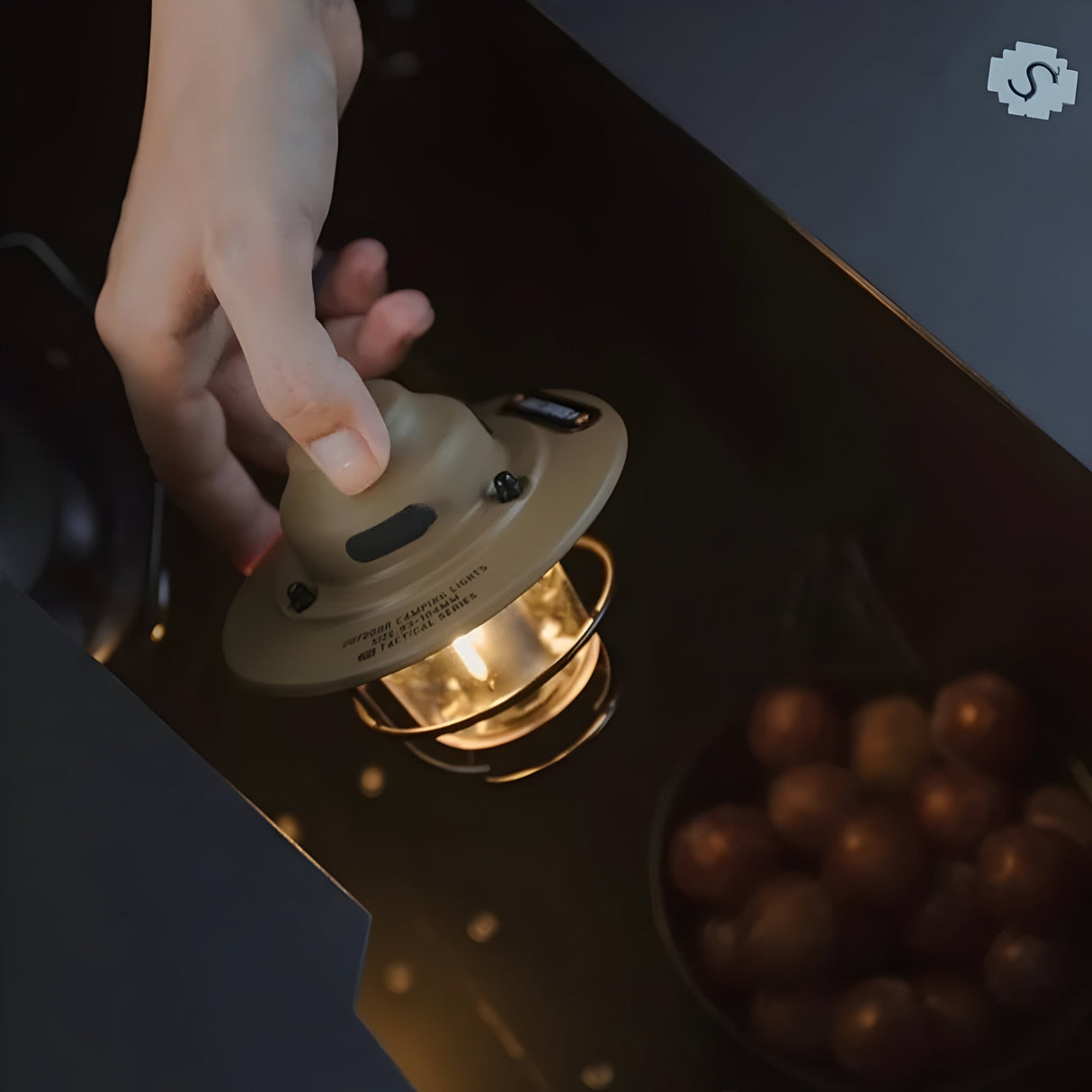 TrailBliss Light - Retro USB Uppladdningsbar LED Hängande Lampa Carvallo