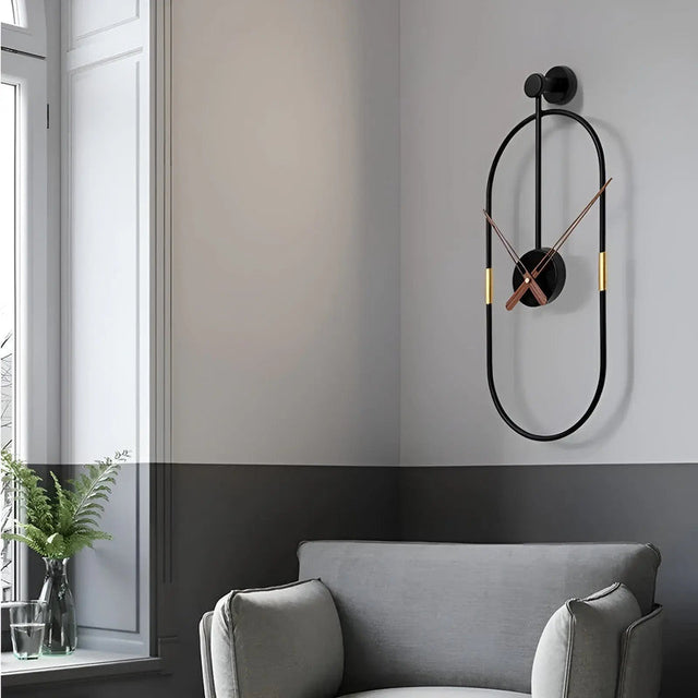 Carvallo - Elegant Minimalistisk Väggur för Moderna Rum Carvallo