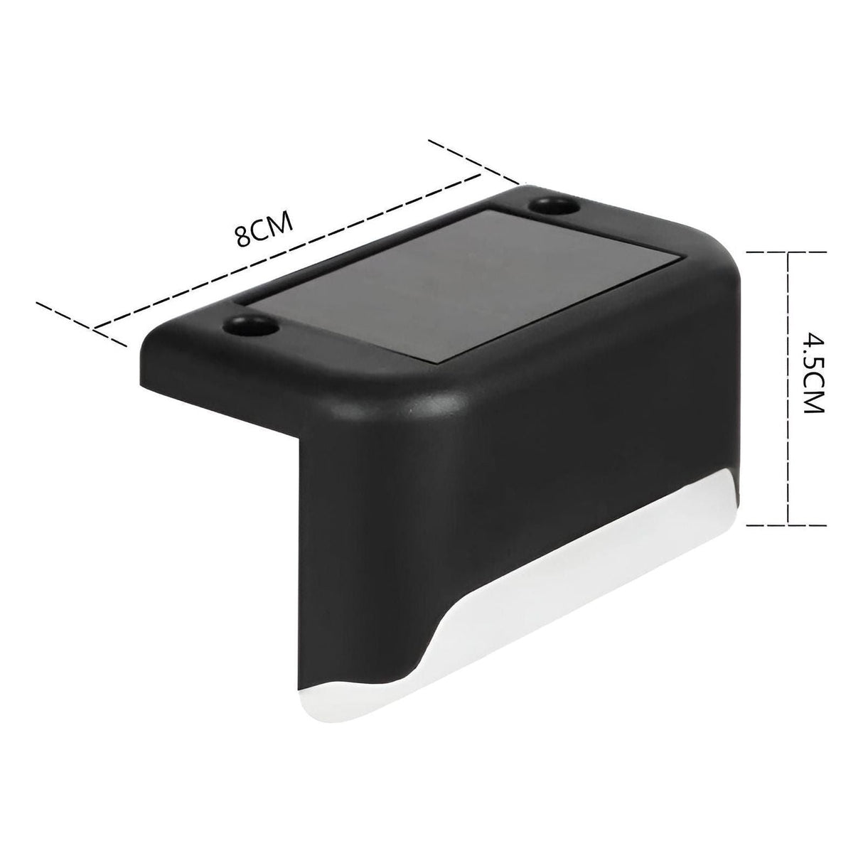 SolarGuard Light - 4 stycken LED solväg belysning vattentät ljus Carvallo