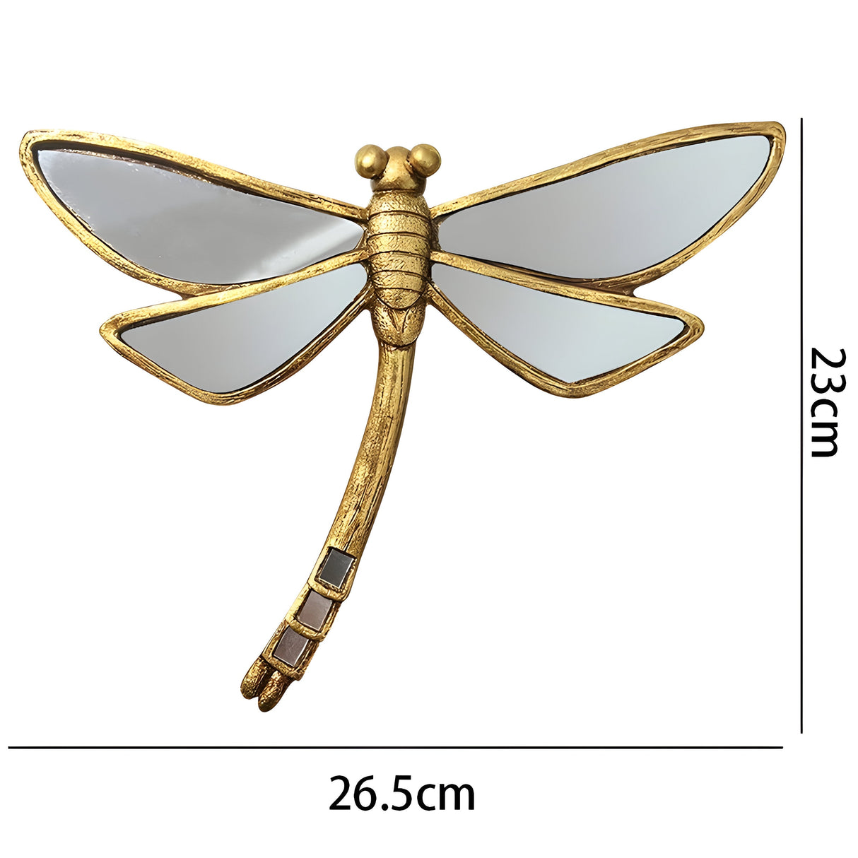 GildedWings Spegel – Dekorativ Vintage Skogsspegel Carvallo