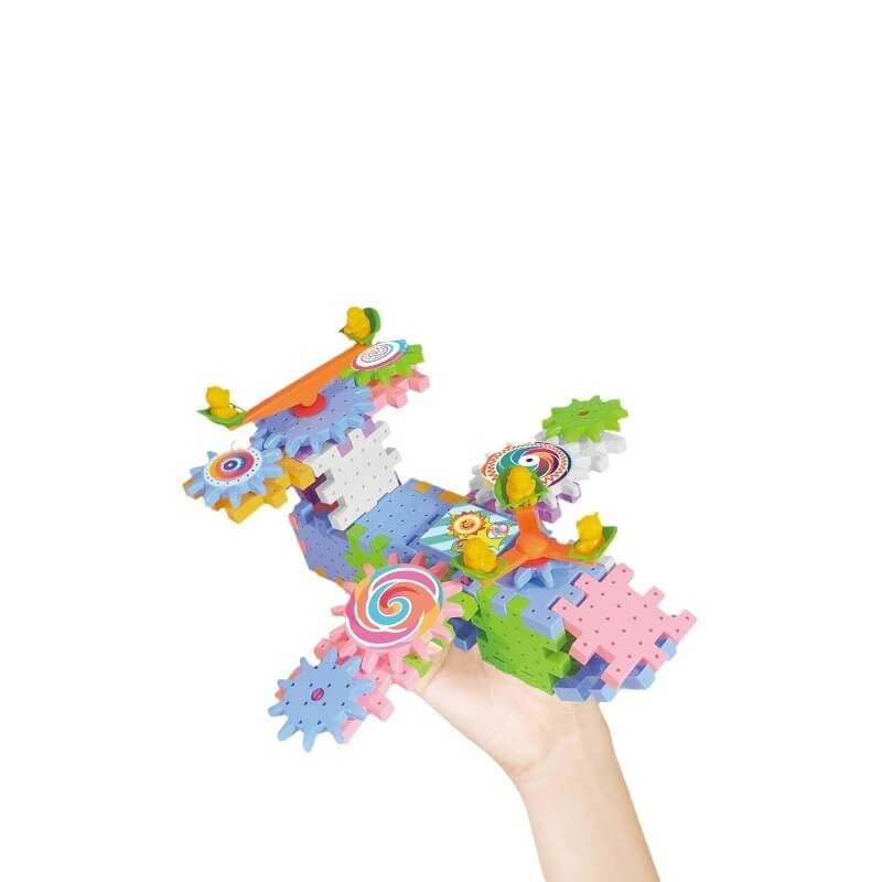 Elektrisk Byggmodell – 3D Pussel med Växlar för Barn-Building Toys-BB-Hemnix