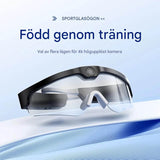 SmartSol – Solglasögon med Inbyggd Kamera och Trådlösa Hörlurar | Kompakta och Funktionella för Aktiva Äventyr-Action Video Cameras-BB-Hemnix