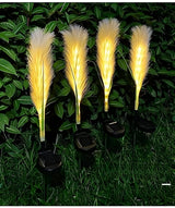 AuroraStalk Light – Solar fiber bulrush utomhuslampa Carvallo