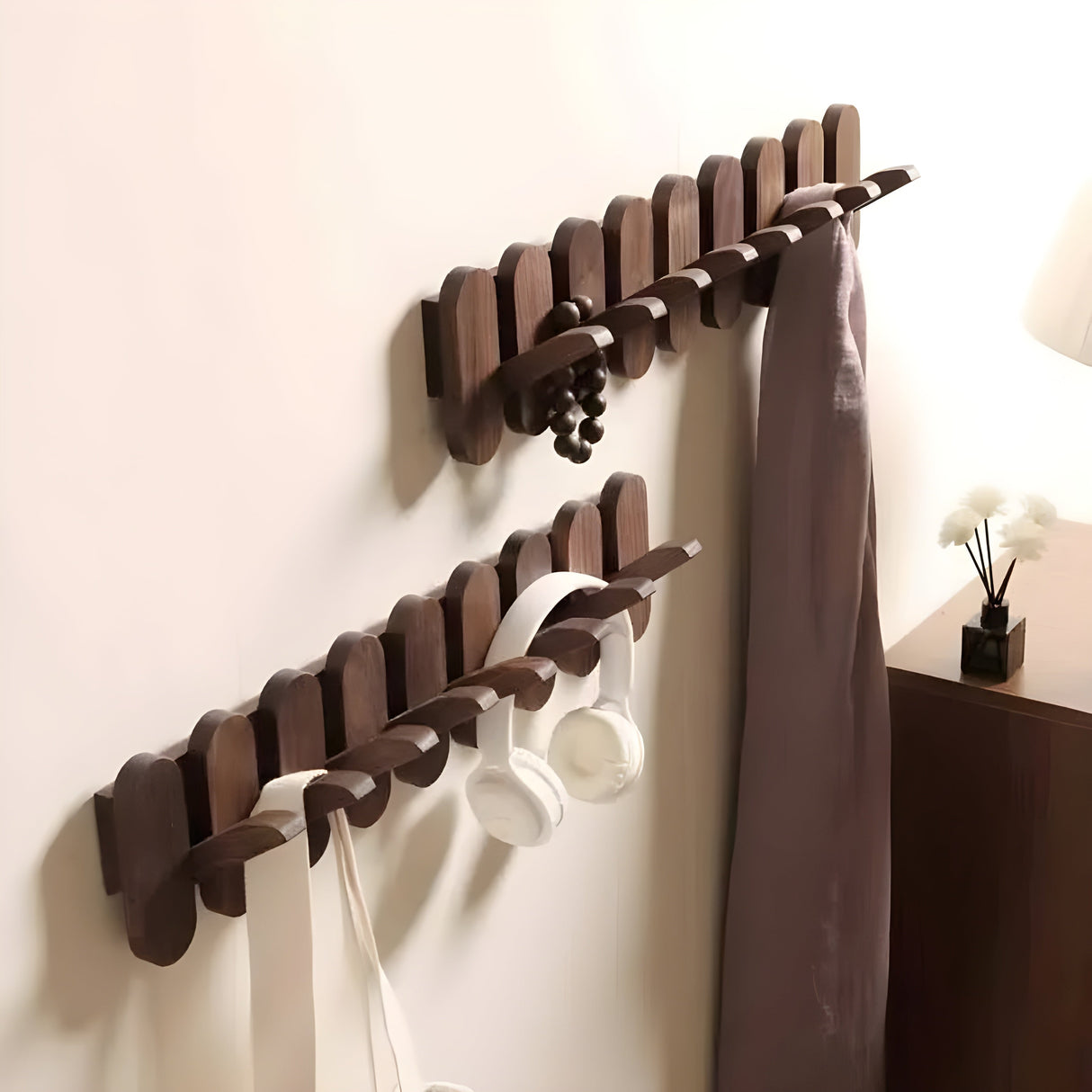 OakLine Rack – Lyxig Vägghylla av Trä Carvallo