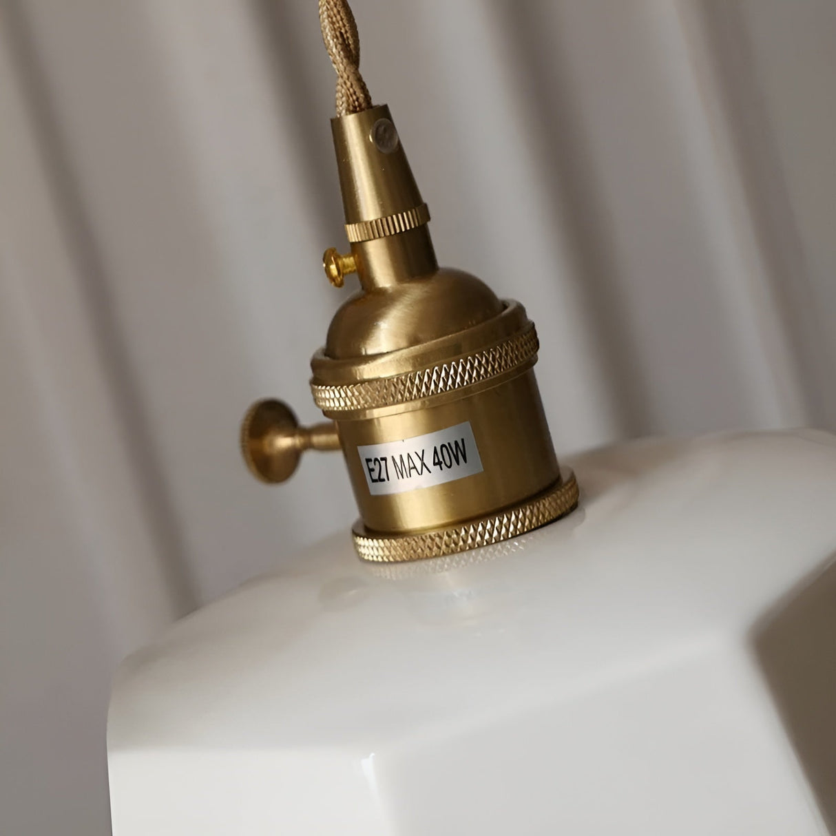 TokyoCharm Light – Japansk hängande lampa gjord av tryckt keramik Carvallo