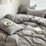 CloudHaven - Enfärgad bomull sängkläder set Carvallo