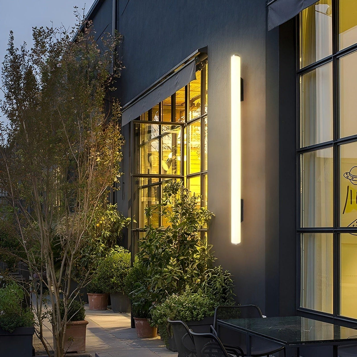 NordLite Ljus - Modern Vattentät Utomhus Vägglampa Carvallo