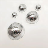 GlimmerArc Discokula – Metallisk Väggdiskokula Carvallo