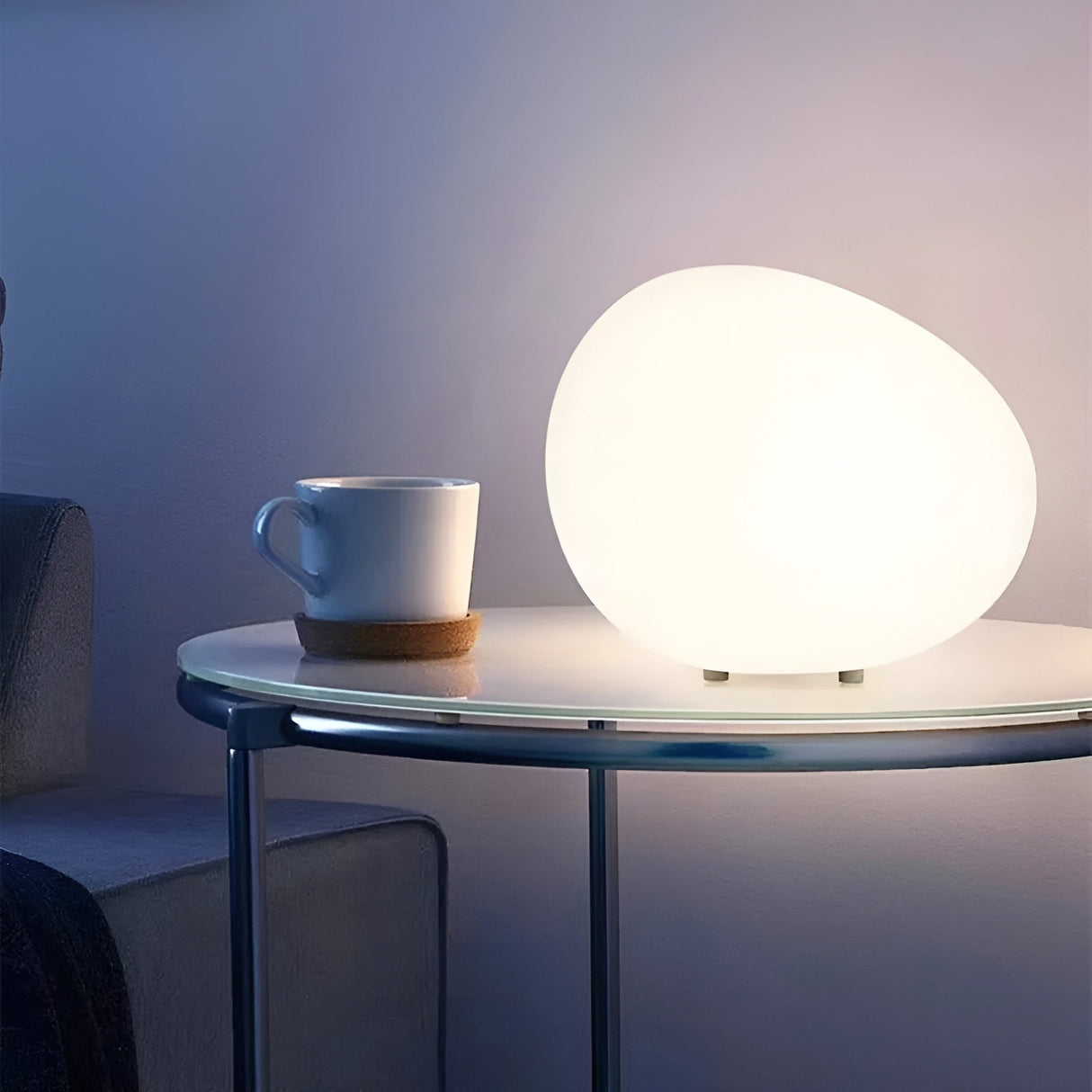 GlowAura Lampa - Samtida Dekorativ Nattljus Carvallo