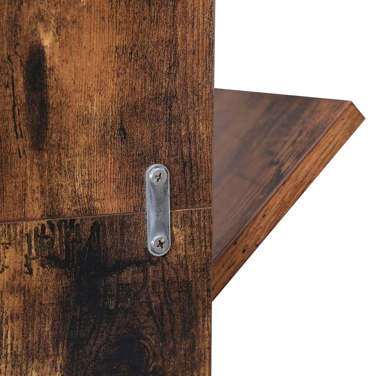 RusticBranch Ställ - 8-Lager Trä Bokhylla Carvallo