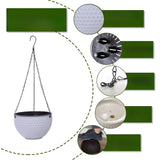 MacraBloom Toppljusk - Trädgård Makramé Hängande Blomkruka Carvallo