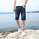 Jeansshorts för män