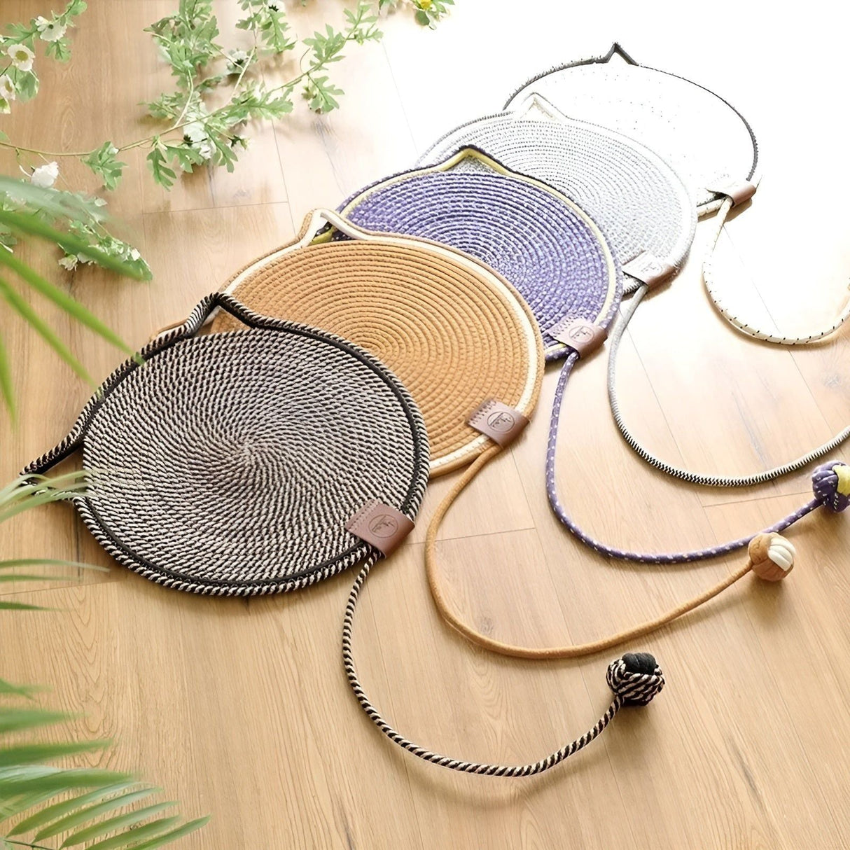 PurrRope Mat - Bomullrep Katt Klösmatta Carvallo