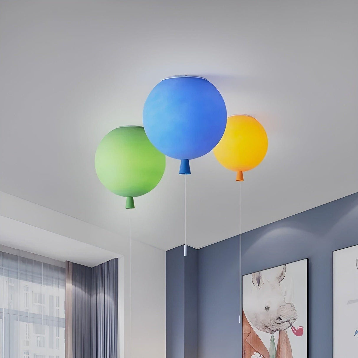 LED Ballong Taklampa – Kreativ och dekorativ rumsbelysning Carvallo