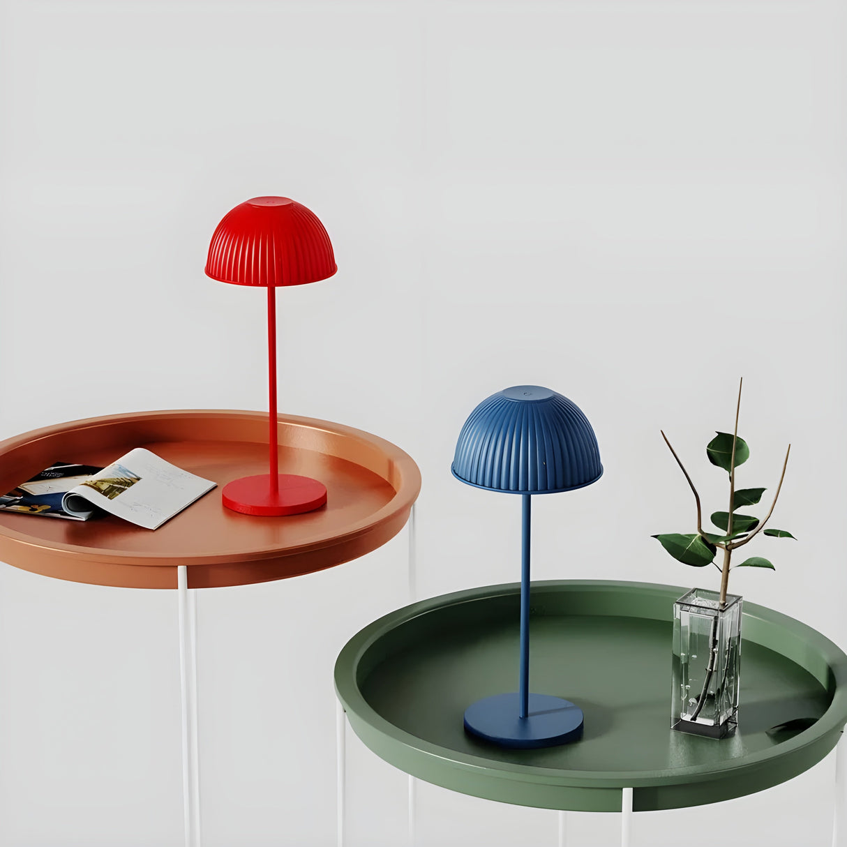 MushWhisper Lampa - Nordisk Minimalistisk Bordlampa Carvallo