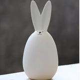 SnowBunny Dekor – Nordisk Keramisk Kanin Dekoration Carvallo