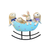 BunnyCharm Ornament - Påskhare Konstharts Ornament Carvallo