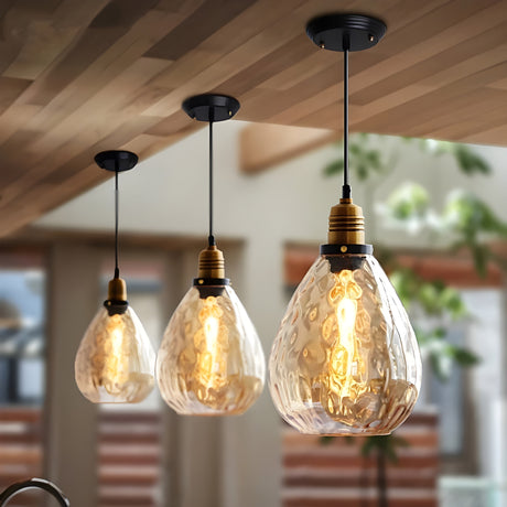 AmberLuxe Light – Industriell Loftstil LED Pendellampa Carvallo