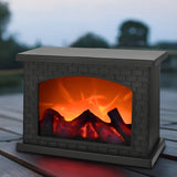 FauxFireplace Light - USB-drivet LED-kamin simulationsljus Carvallo