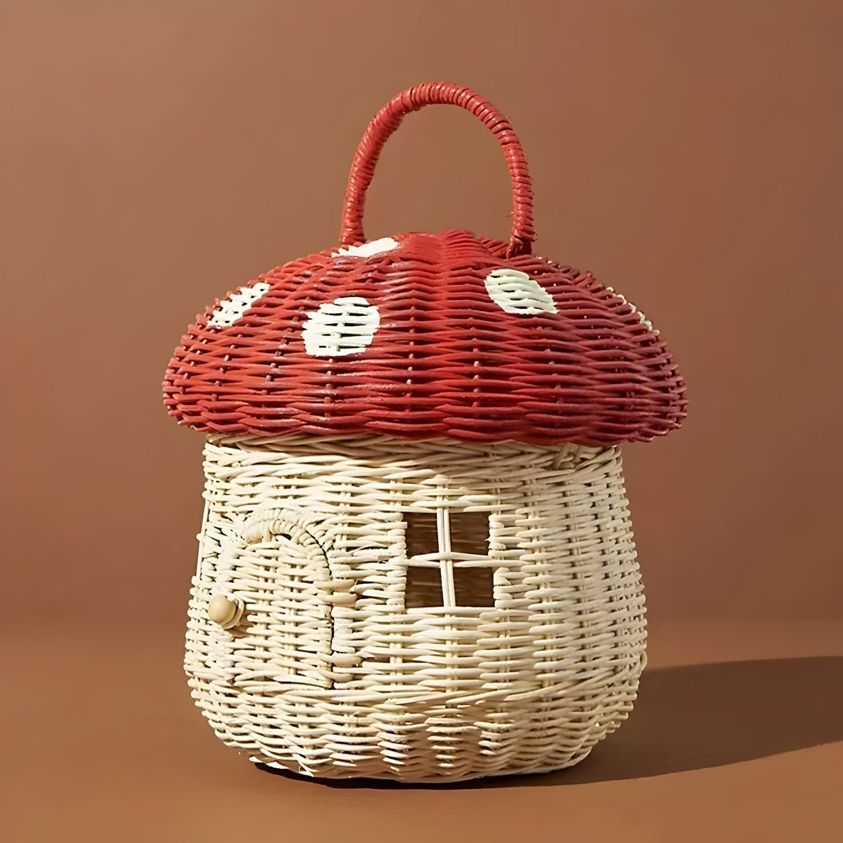 SunnySprout Korg - Rattanfällande Svampkorg Carvallo