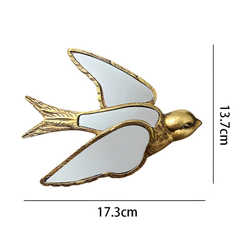 GildedWings Spegel – Dekorativ Vintage Skogsspegel Carvallo