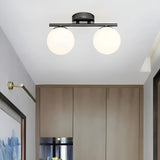 LED-taklampa i glas – Nordisk design | För vardagsrum & sovrum Carvallo