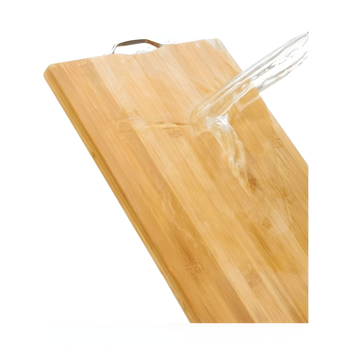 SliceNest Skärbräda – Naturlig Bambu Skärbräda med Handtag Carvallo
