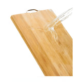 SliceNest Skärbräda – Naturlig Bambu Skärbräda med Handtag Carvallo