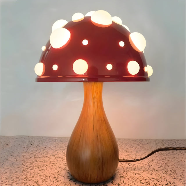 AmanitaDream Lampa - Amanita Svamp LED Vägglampa Carvallo