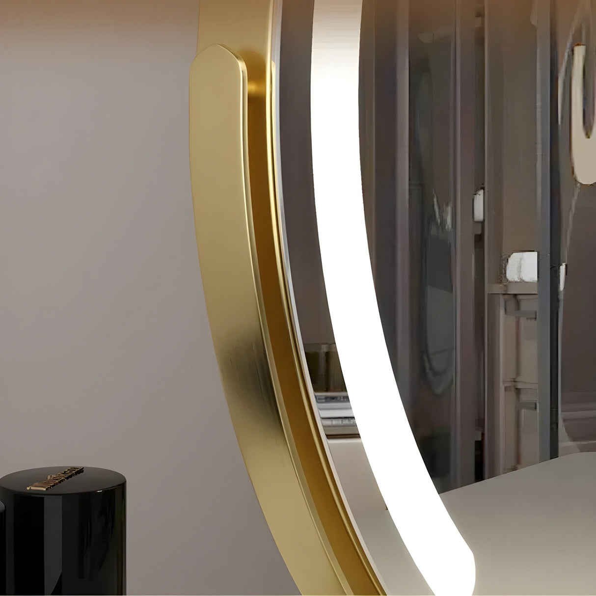 LED-kosmetiksspegel – Dimbart ljus för sovrum & sminkbord Carvallo