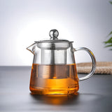 Carvallo Claritéa | Borosilikatglas | Med rostfritt stålfilter & trälock | Värmebeständig & diskmaskinssäker Carvallo