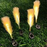 AuroraStalk Light – Solar fiber bulrush utomhuslampa Carvallo