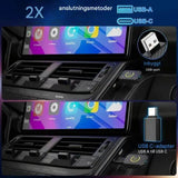 CarloBox – Trådlös CarPlay & Android Auto Adapter | Enkel Plug & Play för en Sladdfri Bilupplevelse-Motor Vehicle Video Monitor Mounts-BB-Hemnix