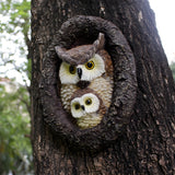 MysticOwl – Elegant väderbeständig ugglestaty till din trädgård Carvallo