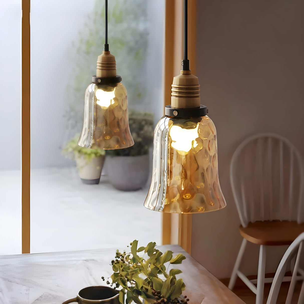 AmberLuxe Light – Industriell Loftstil LED Pendellampa Carvallo