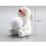 GlowRabbit Lampa – Förtrollande USB-bordslampa med uppladdning Carvallo