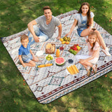 Fällbar Picknickfilt – Vattentät & Sandfri | Perfekt för utomhusäventyr Carvallo