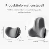 Travilo – Ergonomisk Nack- och Ryggkudde för Bilresor | Anpassningsbar Komfort i Varje Sits-Back & Lumbar Support Cushions-BB-Hemnix