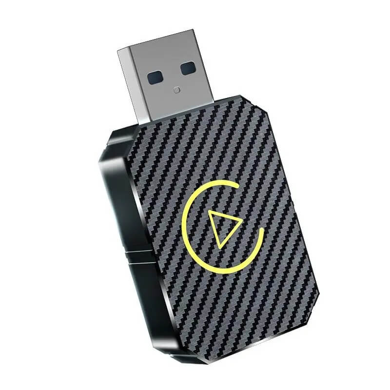 CarloBox – Trådlös CarPlay & Android Auto Adapter | Enkel Plug & Play för en Sladdfri Bilupplevelse-Motor Vehicle Video Monitor Mounts-BB-Silver-Hemnix