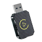 CarloBox – Trådlös CarPlay & Android Auto Adapter | Enkel Plug & Play för en Sladdfri Bilupplevelse-Motor Vehicle Video Monitor Mounts-BB-Silver-Hemnix