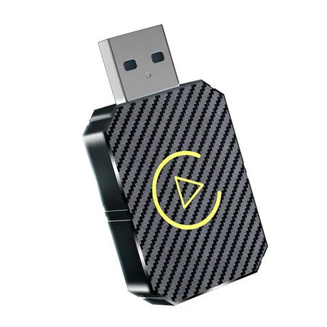 CarloBox – Trådlös CarPlay & Android Auto Adapter | Enkel Plug & Play för en Sladdfri Bilupplevelse-Motor Vehicle Video Monitor Mounts-BB-Silver-Hemnix