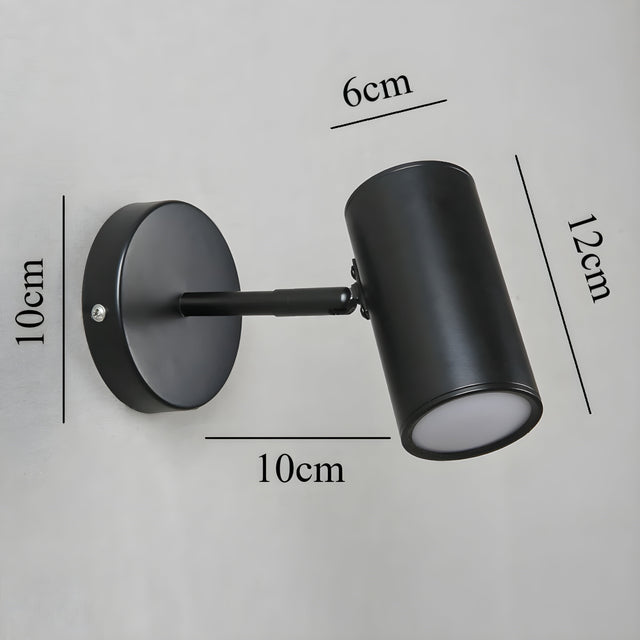 ScandiBeam Light - Nordisk trådlös LED vägglampa Carvallo