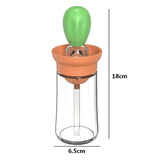 Ölpump med silikonpensel – Precisionsdosering & Enkel användning för matlagning & grillning Carvallo